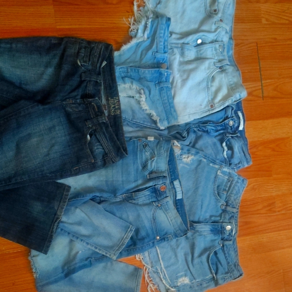 Assorted Denim Shorts and Jeans